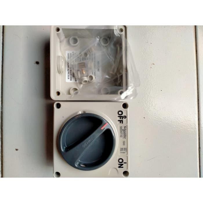 Jual *pertukangan* switch disconnect schneider on off 56sw110 | Shopee ...