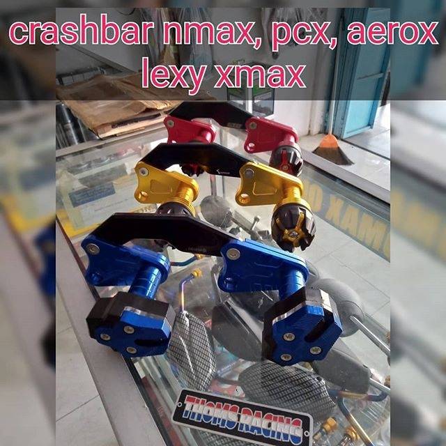 Jual Crash Bar Atau Pelindung Knalpot Atau Muffler Guard Nmax Pcx Aerox Lexy Xmax Shopee Indonesia