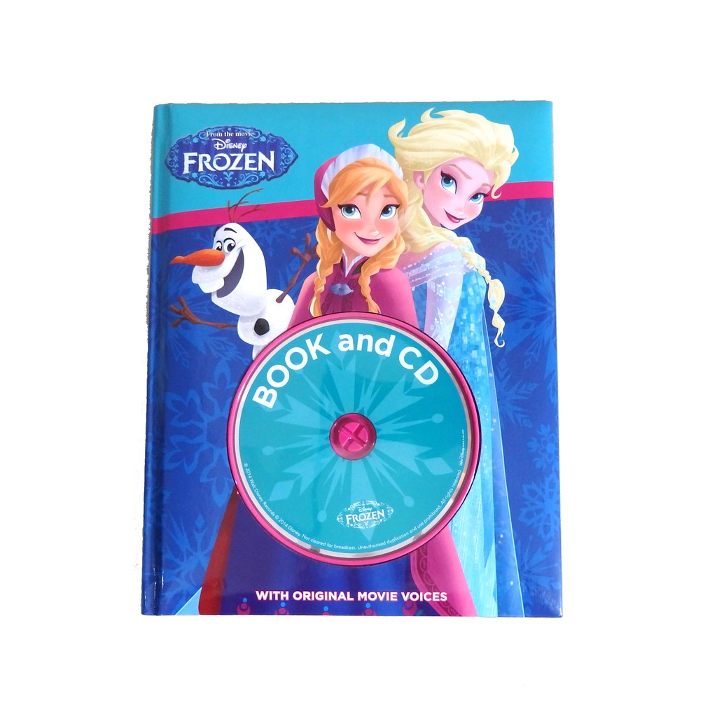 jual-buku-import-disney-frozen-book-cd-shopee-indonesia