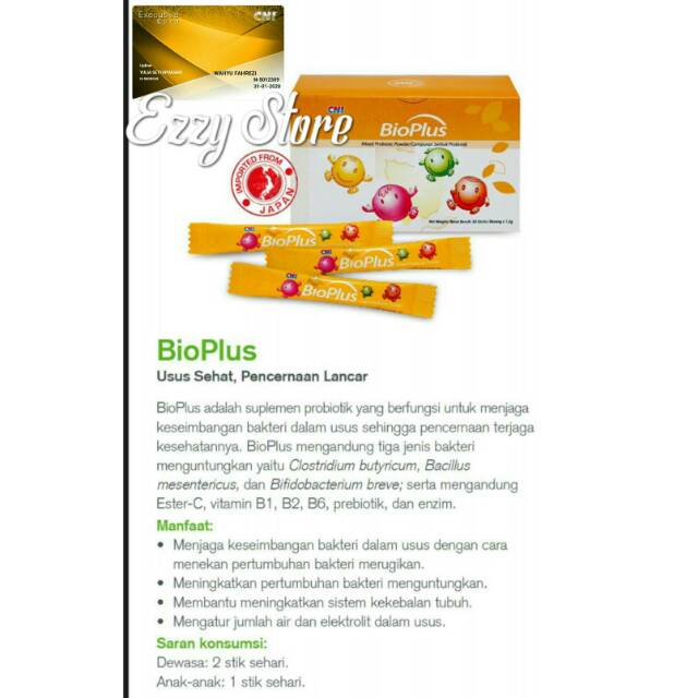 Jual CNI Bioplus 10 Sticks (Import Jepang) | Shopee Indonesia