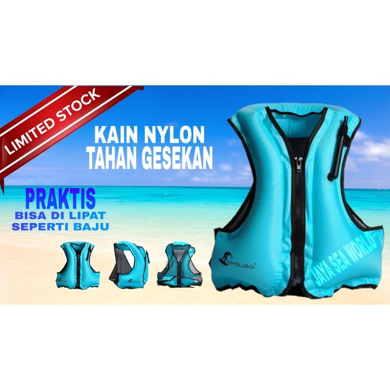 Jual Rompi Pelampung/Life Jacket/jaket Pelampung/baju Pelampung/Rompi ...