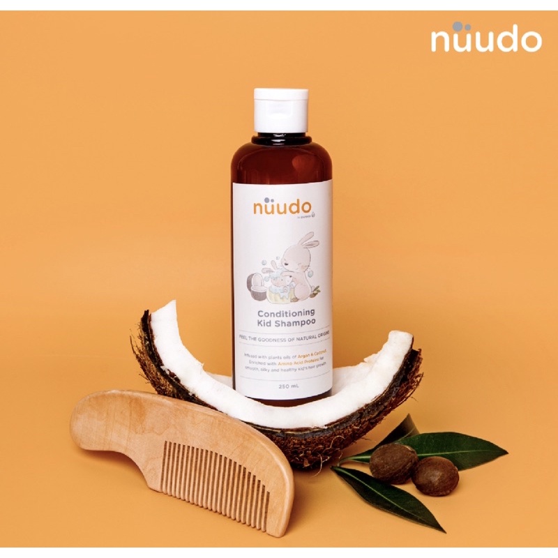 Jual NUUDO by Pureco Conditioning Kids Shampoo 250 ML | Shopee Indonesia