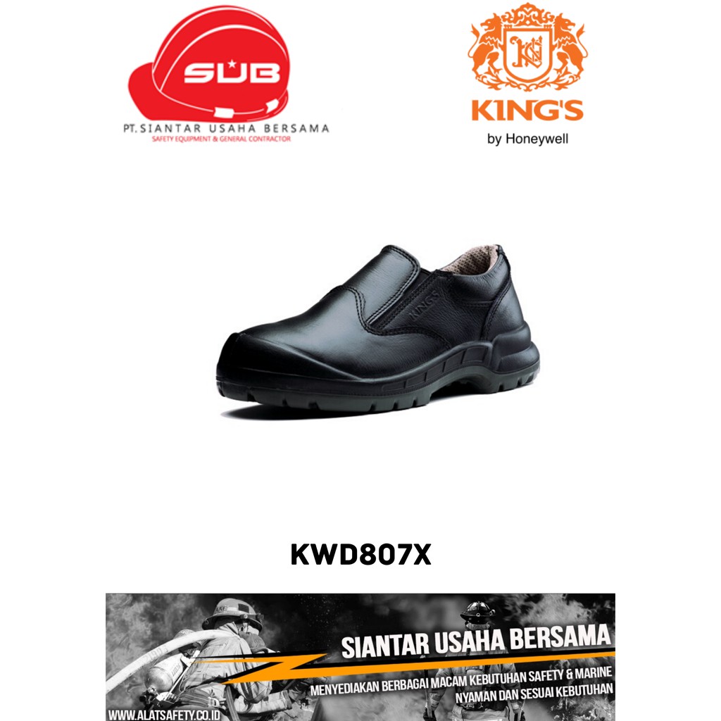 Jual SEPATU SAFETY KING'S KWD 807X (HITAM) Shopee Indonesia