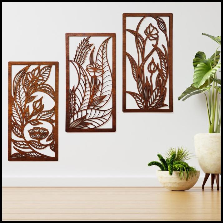 Jual Wp Project Hiasan Dinding Kayu Aesthetic Pajangan Ruang Tamu Laser Cut Shopee Indonesia