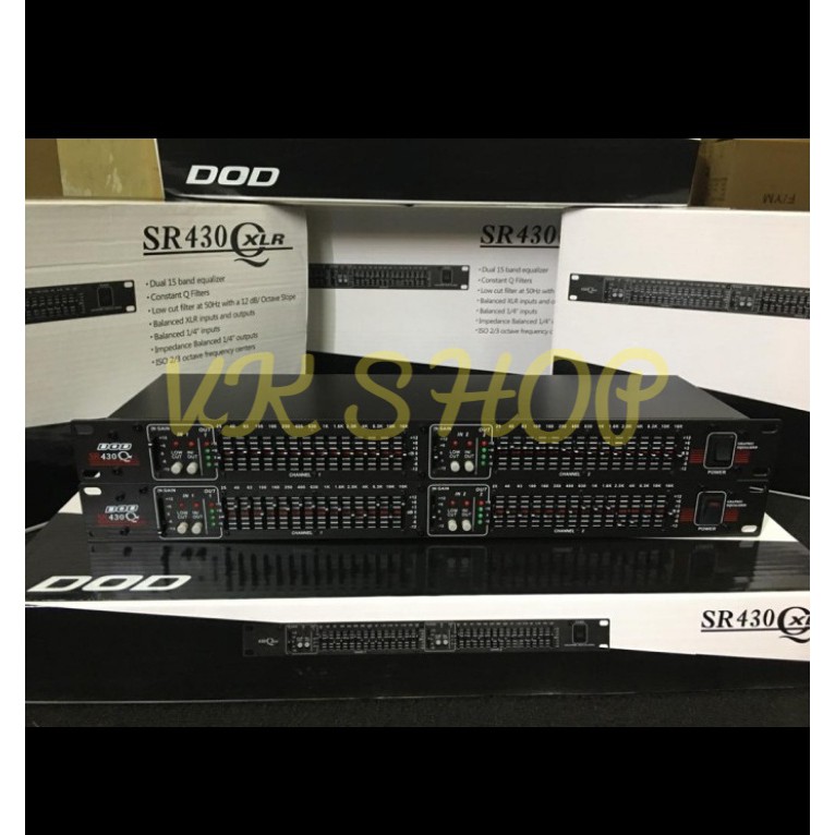 Jual EQUALIZER DOD SR 430 QX 2 CHANNEL STEREO Shopee Indonesia