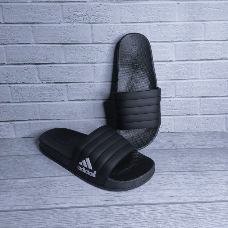 Sandal Pria Import Adidas A35 Slide Black 100% Grade Original Made In  Vietnam