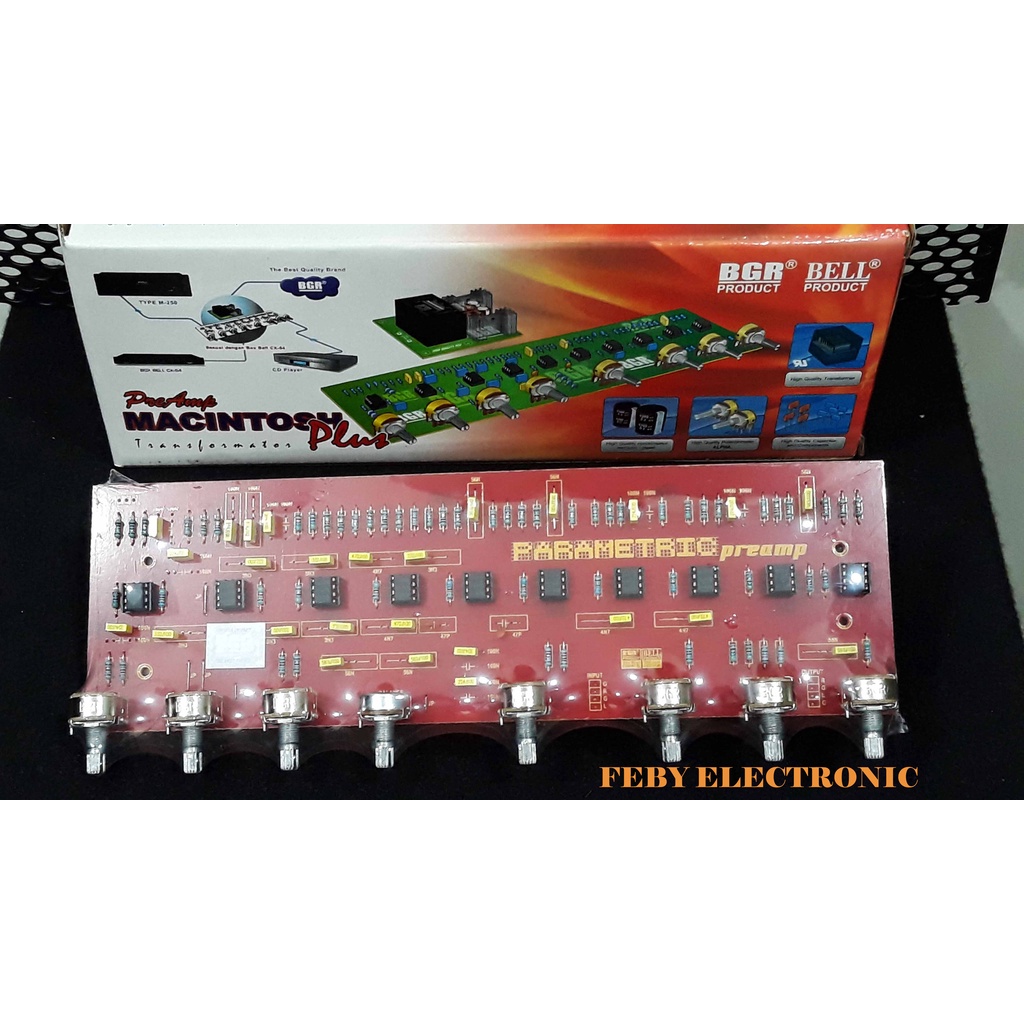 Jual TONE CONTROL PARAMETRIK MC INTOSH + TRAVO | Shopee Indonesia