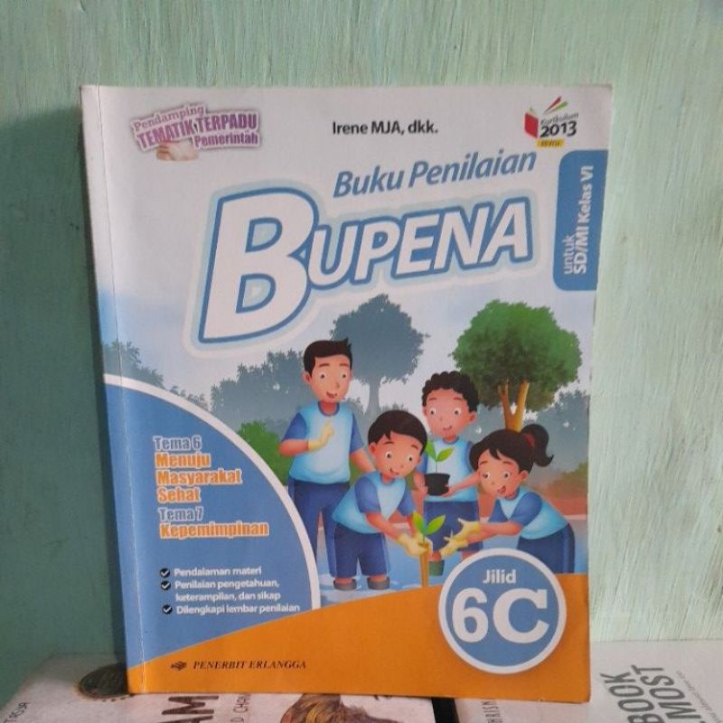 Jual Buku Penilaian Bupena Untuk Sd/Mi Kelas 6 Jilid 6c | Shopee Indonesia