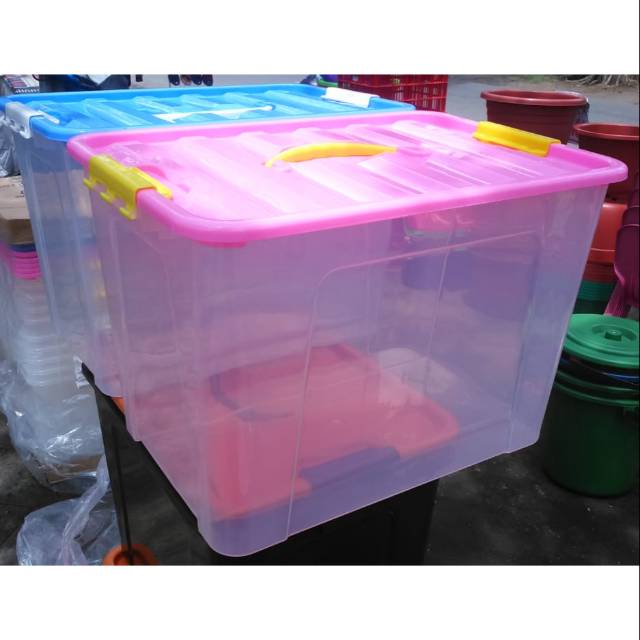 Jual Box Container 40 Liter Transparan | Shopee Indonesia