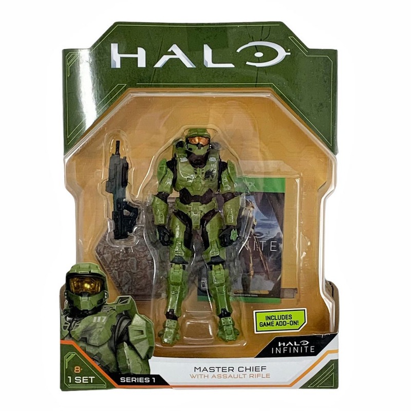 Jual Halo Infinite Series 1 Master Chief Action Figure Assault Rifle