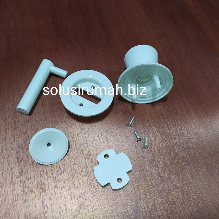 Jual KUNCI PINTU BULAT PVC PLASTIK KAMAR MANDI TARIKAN GAGANG PUTAR ...