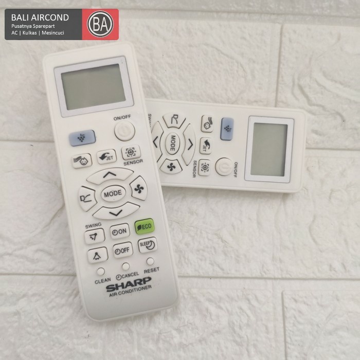 Jual Remot Remote AC Sharp UHL SHL SAY SEY R32 R410 Thailand | Shopee ...