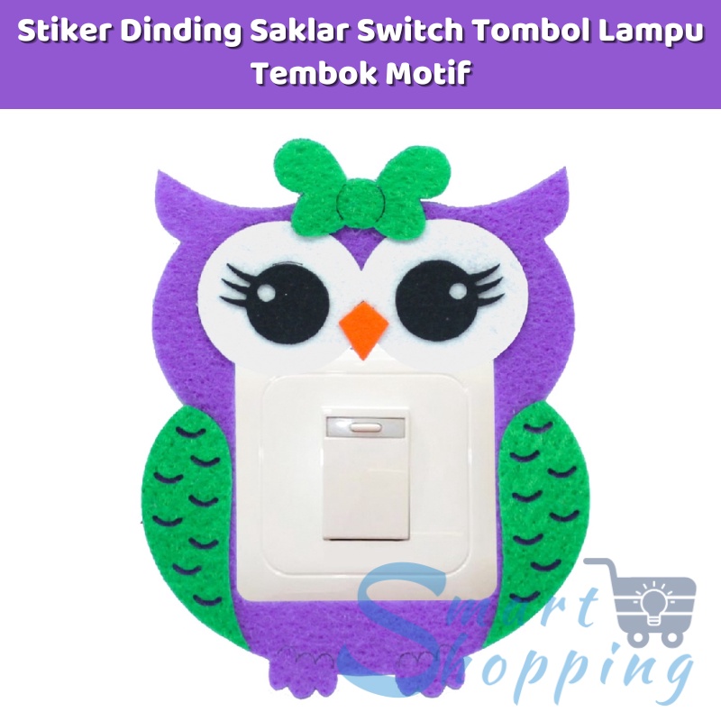Jual Stiker Dinding Saklar Switch Tombol Lampu Tembok / Stiker Motif ...