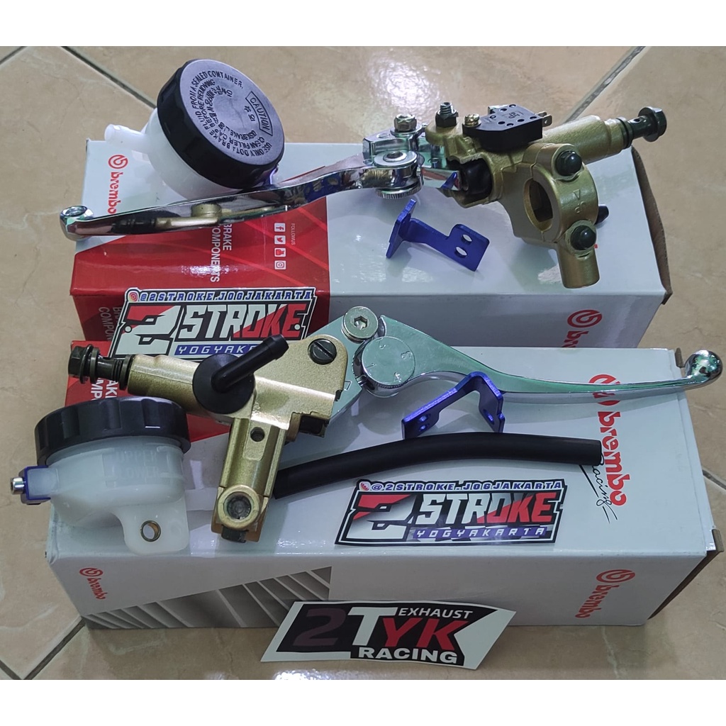 Jual MASTER REM BREMB / BREMBO HANDLE KANAN + TABUNG MODEL KRS