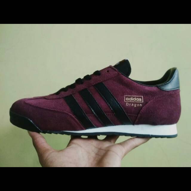 Adidas DRAGON Maroon original made in indonesia