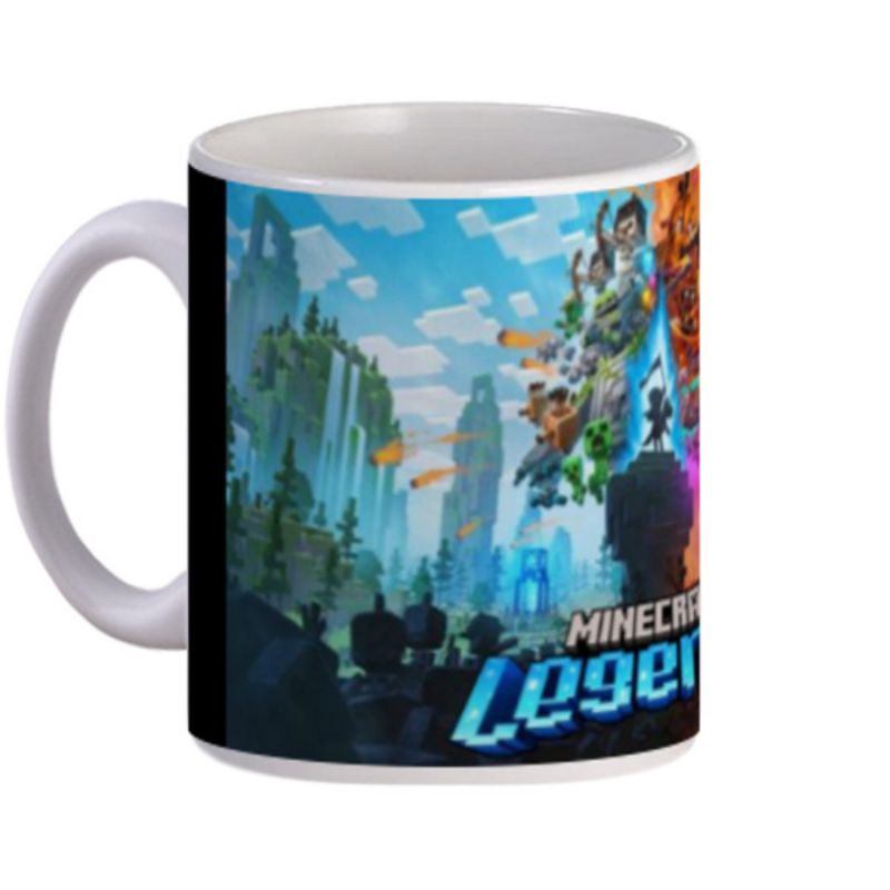 Jual Mug Minecraft Legend Mug Gagang Polos Premium 325ml Custom ...