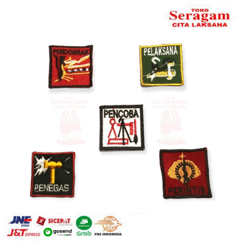 Jual Tanda Sangga Pramuka Penegak Bordir Seragam Sekolah | Shopee Indonesia