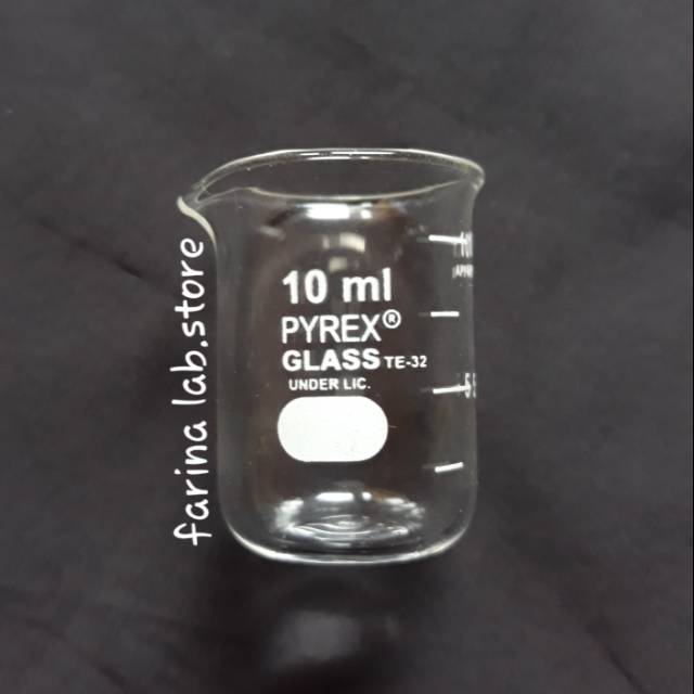 Jual Beaker Glass-Gelas Kimia 10ml Pyrex Class A | Shopee Indonesia