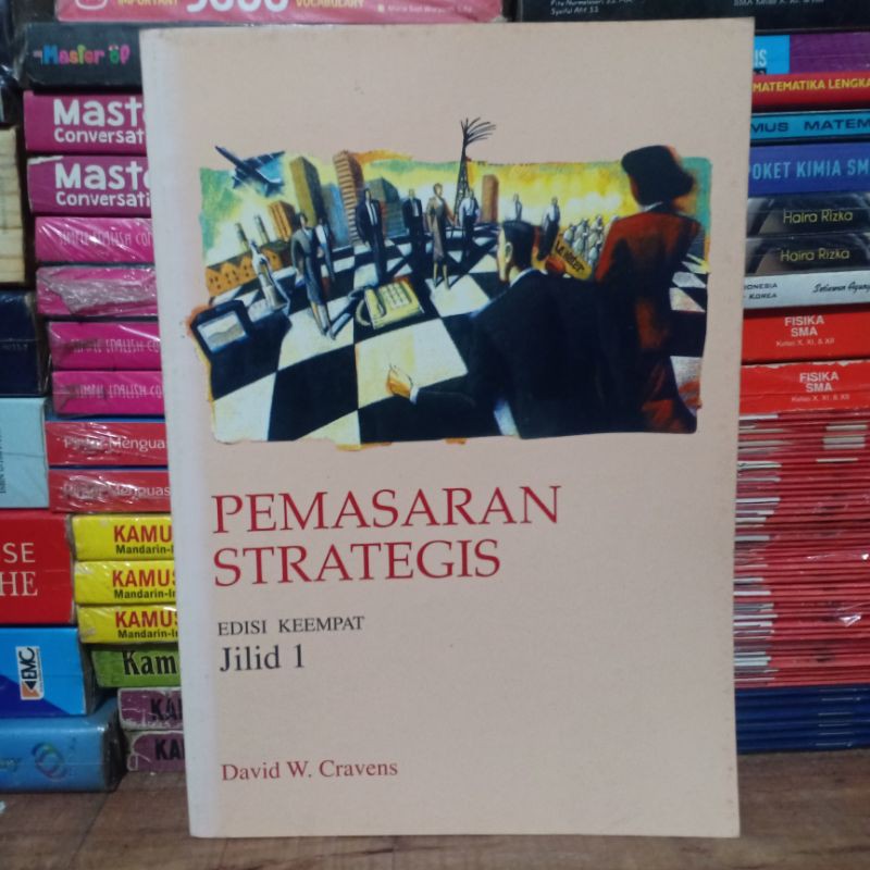 Jual Original Antik Buku Pemasaran Strategis Edisi Keempat Jilid Karangan By David W Cravens