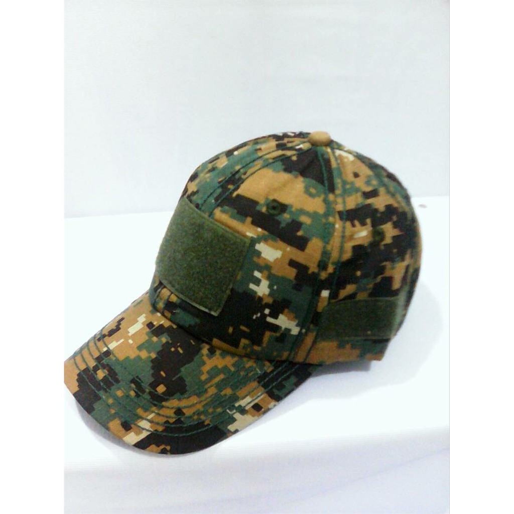 Jual TOPI TAKTIKAL TOPI TACTICAL VELCRO TOPI KOMANDO TOPI TNI TOPI ...