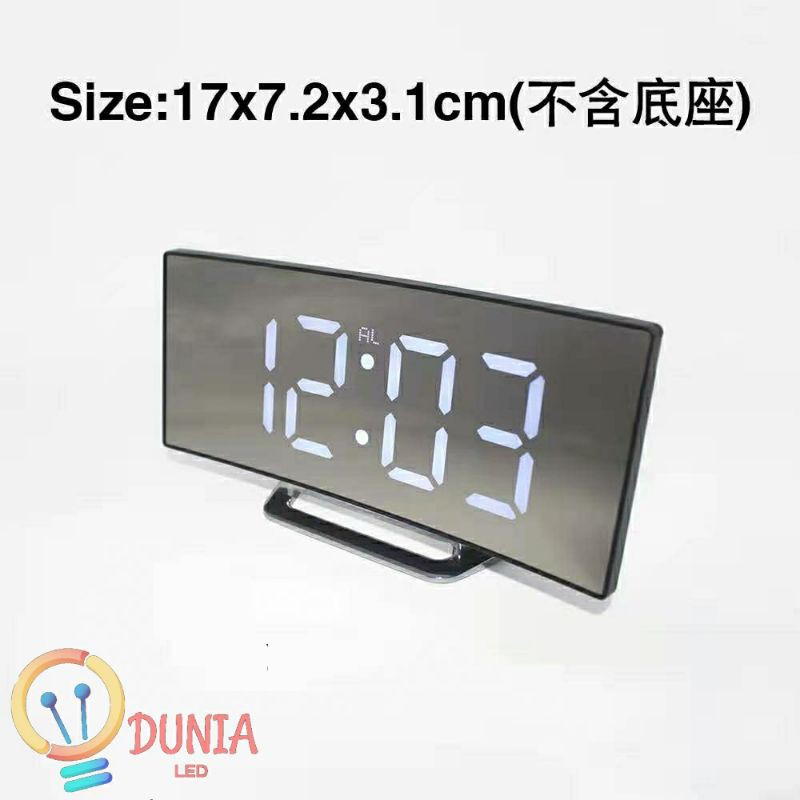 Jual Jam LED Digital Mirror Alarm Clock DT 6507 Shopee Indonesia