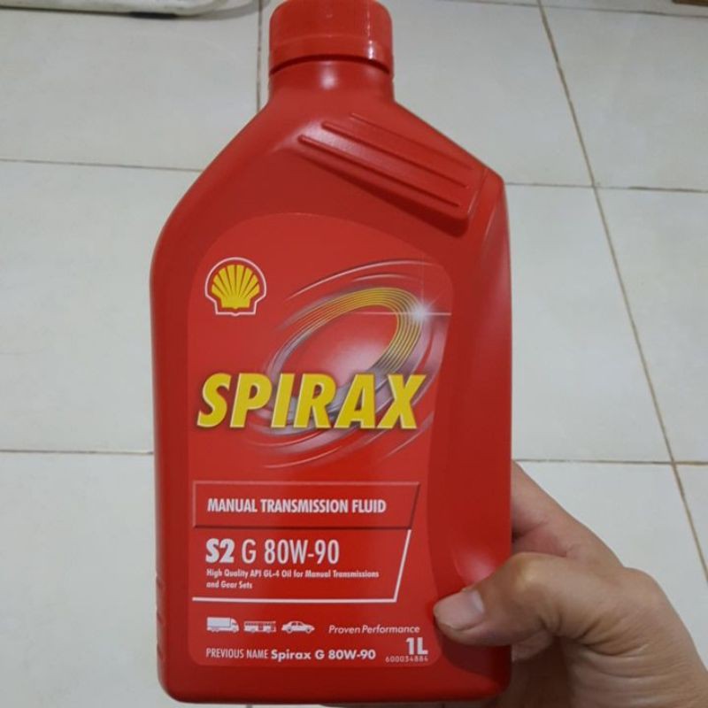 Jual Oli Gear Transmisi Shell Spirax S2 80W90 API GL4. Btl 1L. Manual ...
