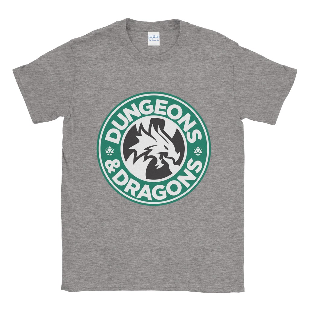 Dungeons and Dragons Shirt Ying Yang Dice D20 Tshirt - Men's Woman Funny Novelty T-Shirt