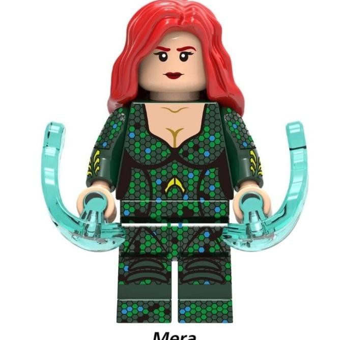 Jual Lego Minifigure Dc Aquaman Mera Shopee Indonesia 4378