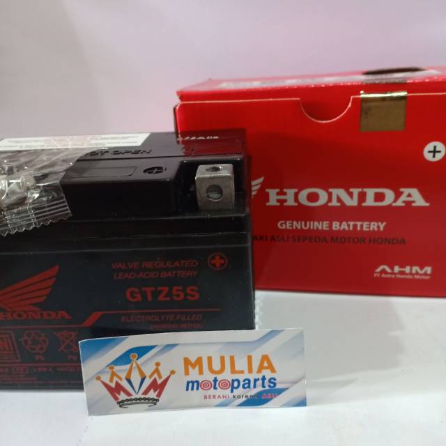 Jual ACCU HONDA BEAT VARIO KHARISMA SUPRA X125 YAMAHA HGP 31500-KPH-881