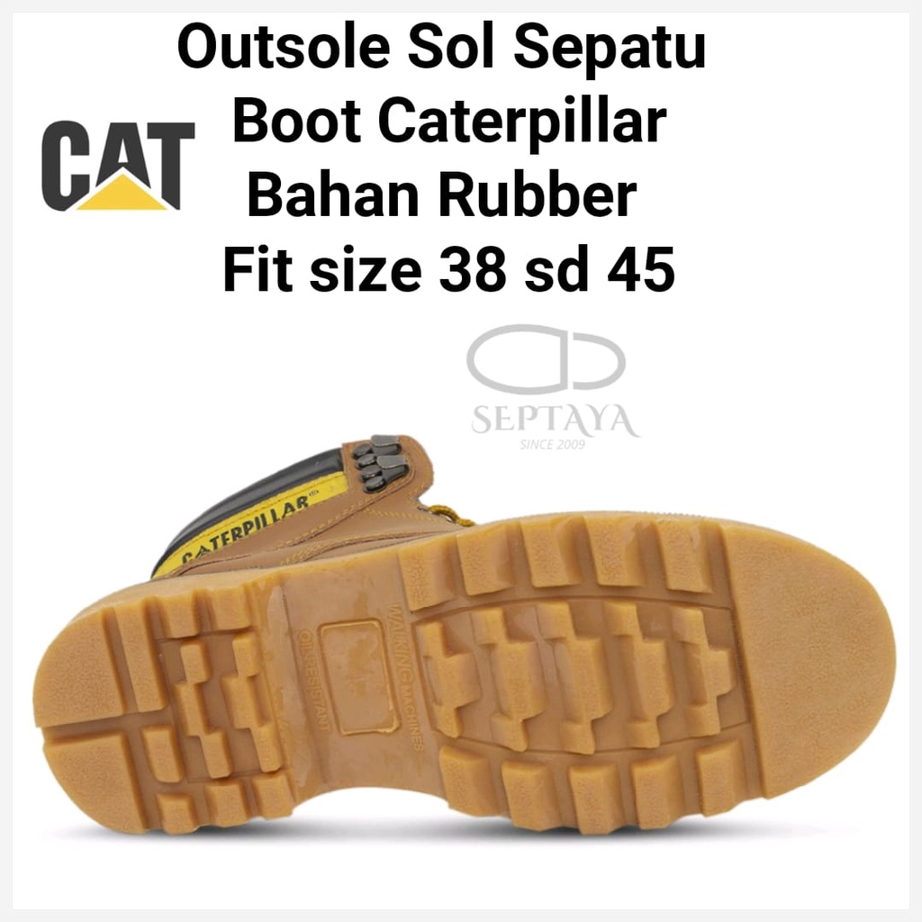 Caterpillar boots hot sale size guide