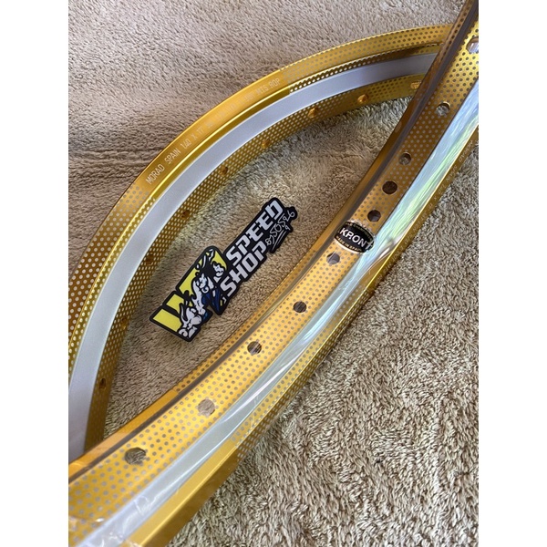 Jual velg akront morad spain gold edition limited model uk 17 x 140 ...