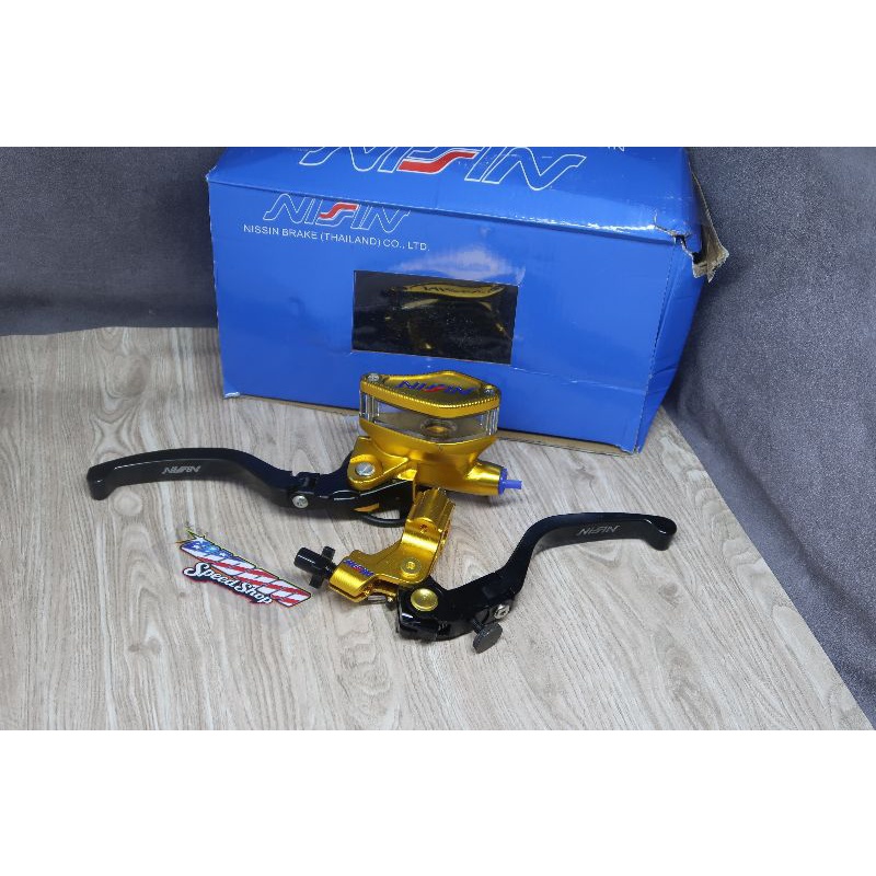 Jual Master Rem Nissin Universal Semua Motor Gold Full CNC Shopee