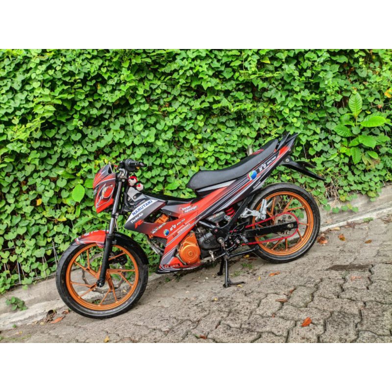 Jual Decal / Sticker Suzuki Satria Fullbody Desain Custom murah ...