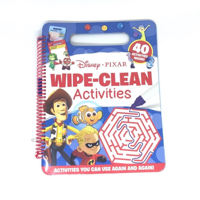 Jual DISNEY PIXAR: WIPE CLEAN ACTIVITY | Shopee Indonesia