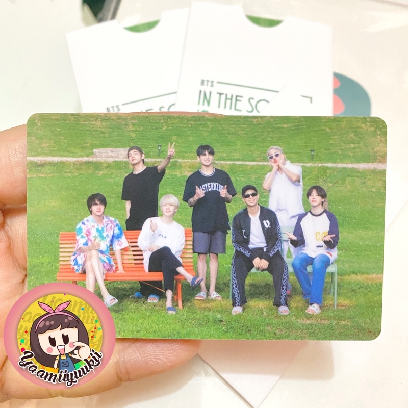 Jual BTS IN THE SOOP 2 OFFICIAL PHOTOCARD PCV GROUP / OT7 Shopee