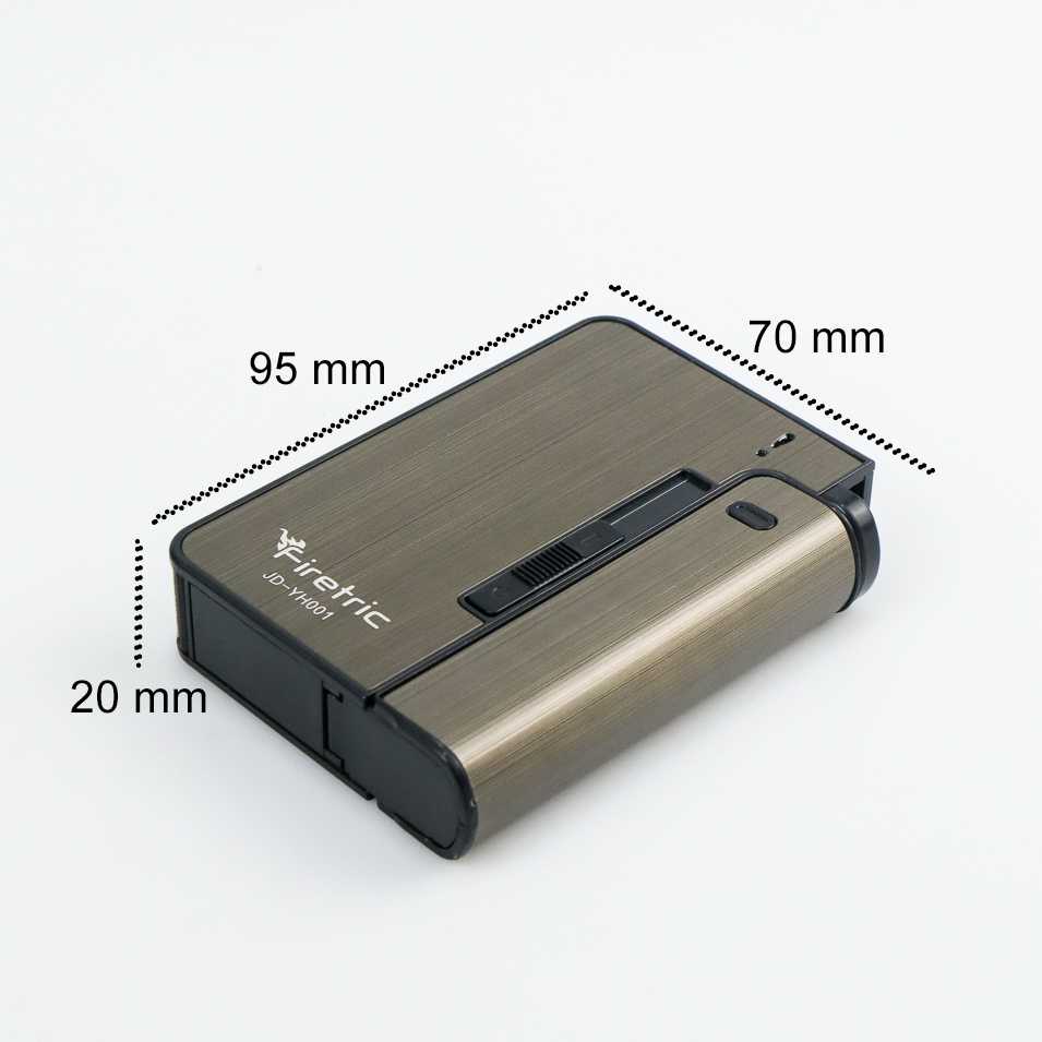 Jual Kotak Tempat Wadah Rokok Dengan Slot Lighter / Slot Korek Api ...
