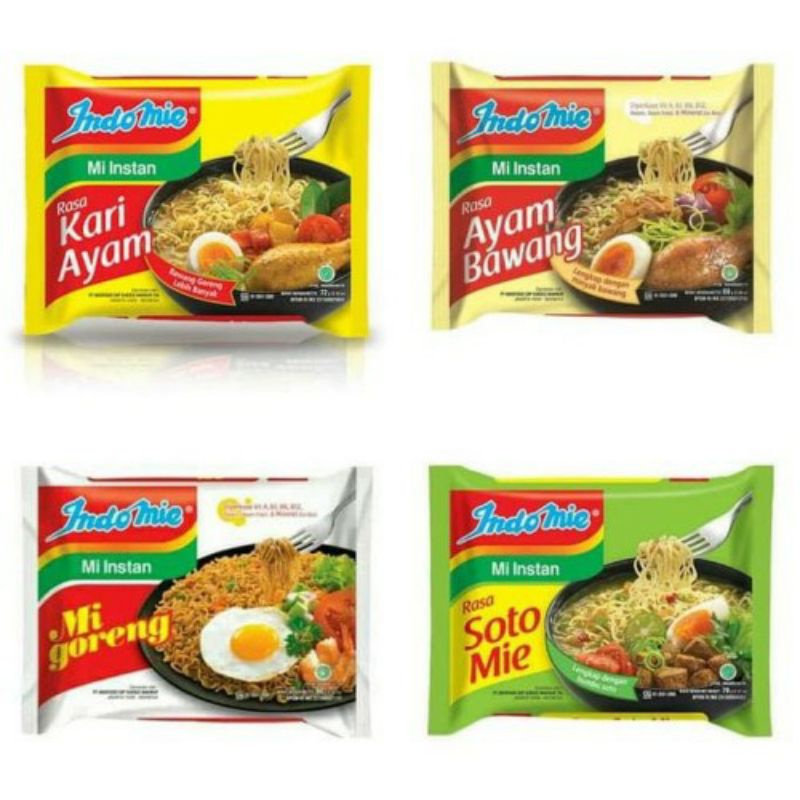 Jual Indomie Rendang/ Mi Goreng / Ayam bawang / Soto Mie / Kari Ayam ...