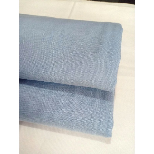 Jual KAIN KATUN OXFORD COMFLOWER BLUE ( 1 Meter = Rp. 28.000 ) | Shopee ...