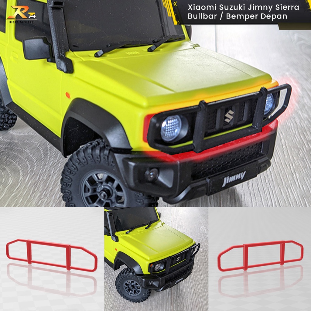 Jual Xiaomi RC Car Suzuki Jimny Sierra 4WD - Bullbar Bemper Depan 3D