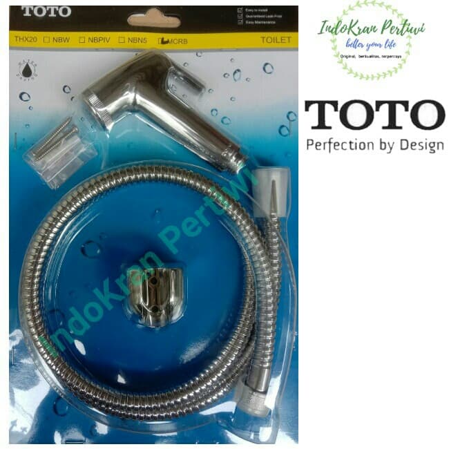 Jual Toilet-Showe-Jet- Shower Spray Toilet Toto Thx20Mcrb Chrome ...