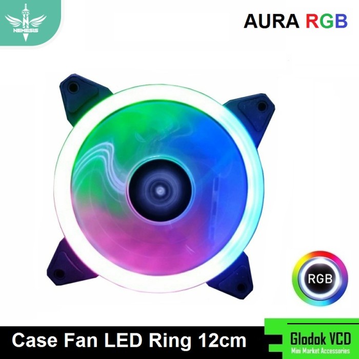 Jual NYK Nemesis Fan Case Kipas Casing 12cm Aura RGB | Shopee Indonesia