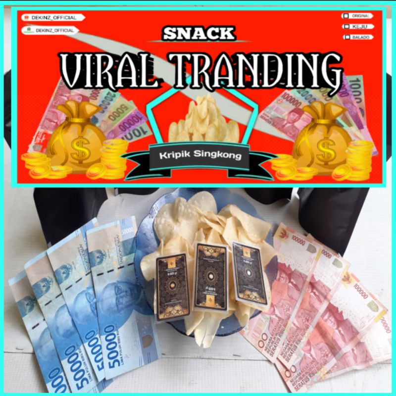 Jual SNACK BERHADIAH UANG DAN EMAS [ SNACK VIRAL TRANDING ] SNACK ...