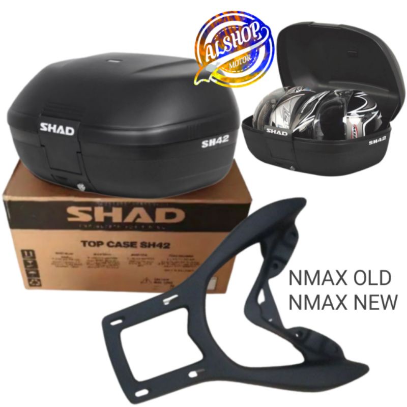 Jual PAKETAN BOX SHAD SH 42 SH42 DAN BREKET BOX NMAX 155 OLD NMAX 155 ...