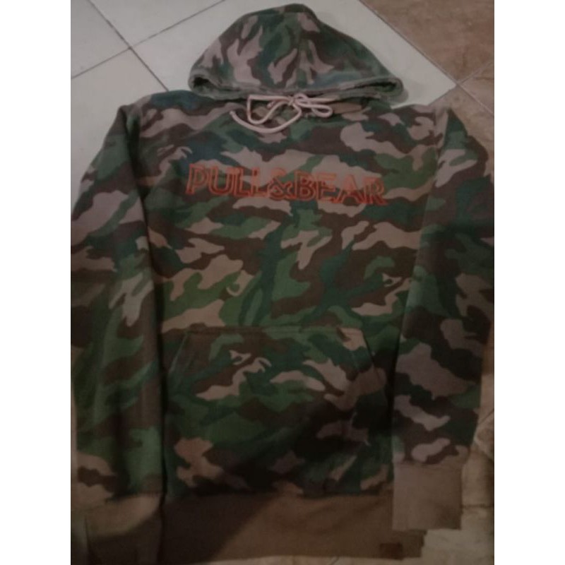 Hoodie clearance pull&bear camo