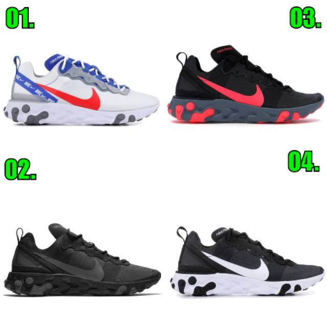 Sepatu nike outlet react element 55