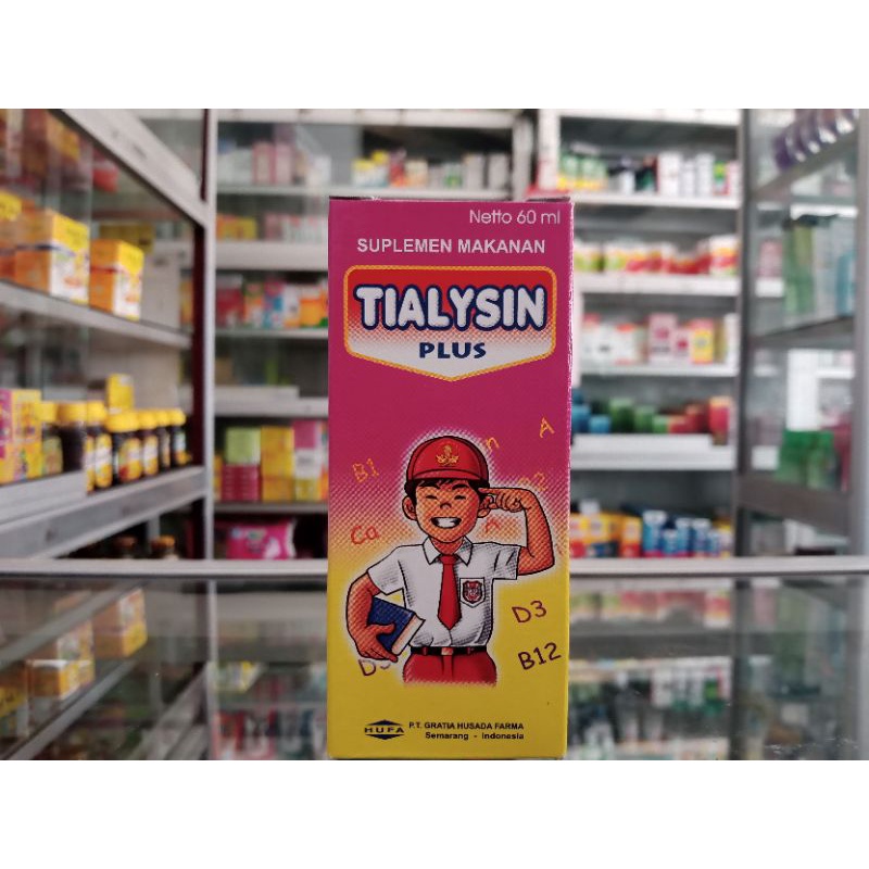 Jual TIALYSIN PLUS SIRUP 60 ML - ED 04/2025 | Shopee Indonesia