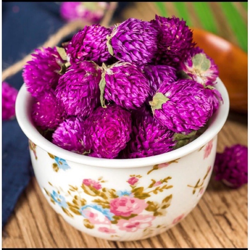 Jual Globe Amaranth Tea Teh Bunga Globe amaranth Bunga Kenop Bunga