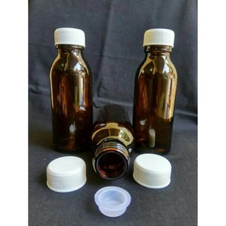 Jual Jual Botol kaca coklat 100 ml Beling Amber kapsul lab Murah ...