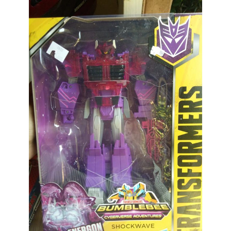 Jual Action figure transformers cyberverse shockwave ultima class ...