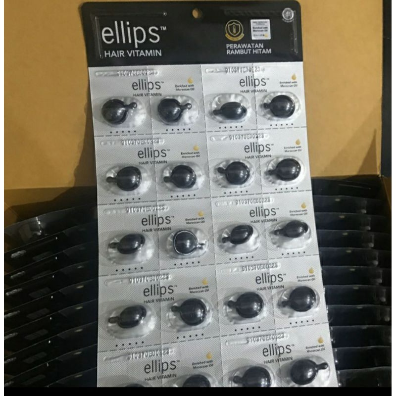 Jual ELLIPS / ELIPS HAIR VITAMIN RAMBUT ISI 20 aj | Shopee Indonesia